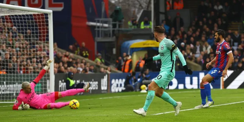 Tỷ số trận đấu giữa Crystal Palace vs Brighton 05/04/2025